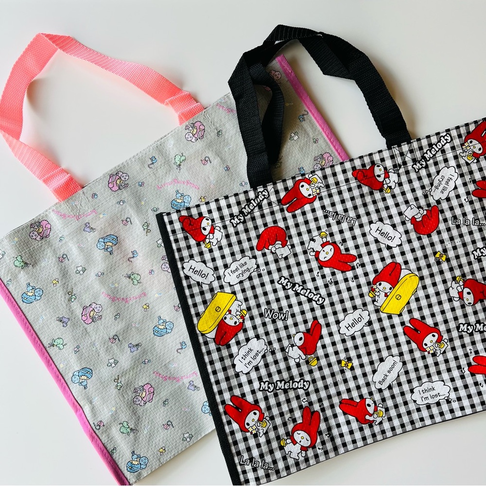 Sanrio characters tote bag / Kiki Lala and my melody